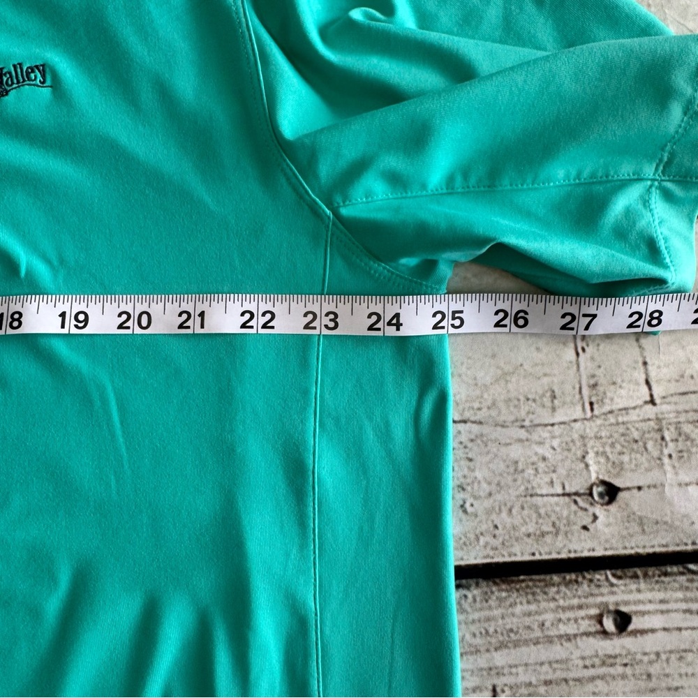 Nike Golf Dri-Fit‎ Polo Shirt XL Teal Paradise Valley Logo Performance - Picture 8 of 14